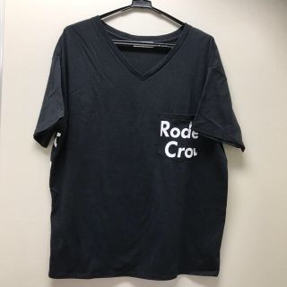 ロデオクラウンズ(RODEO CROWNS)のRODEO CROWNロゴTシャツ(Vネック)(Tシャツ(半袖/袖なし))