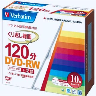 ミツビシ(三菱)のDVD RW 未使用　8枚セット(その他)