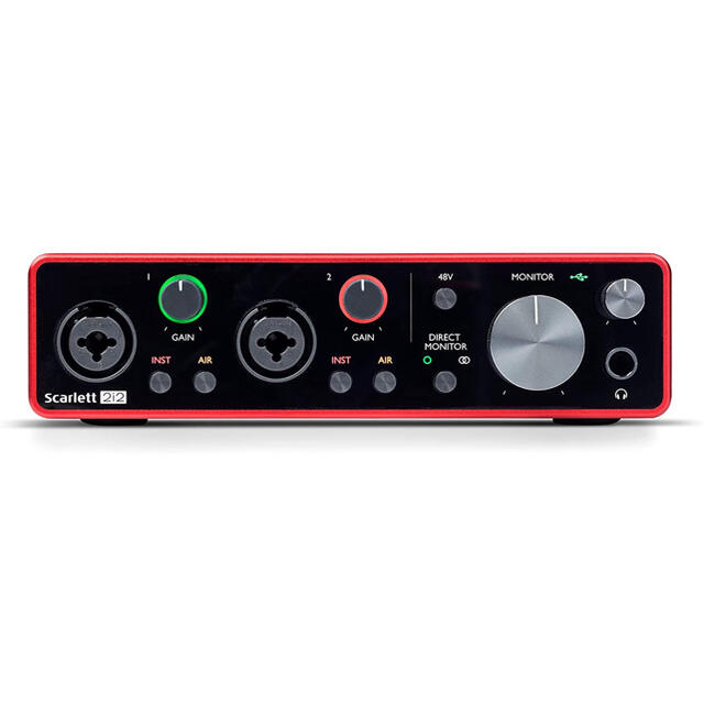 Focusrite Scarlett 2i2 G3 オーディオ・インターフェース 1