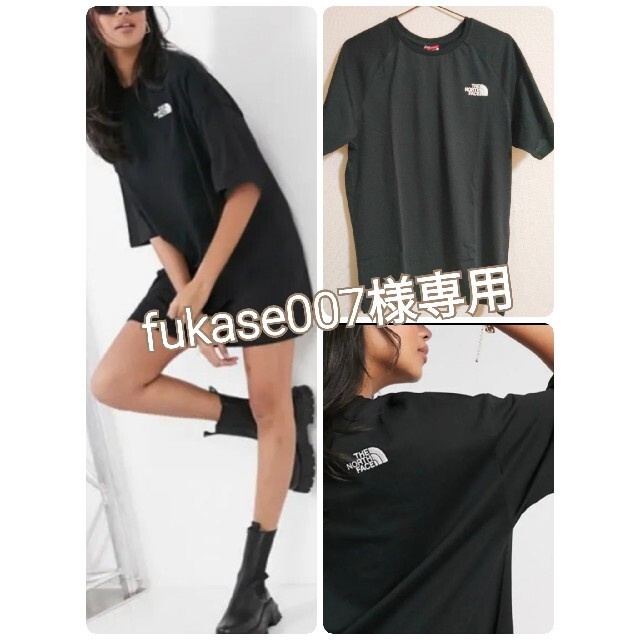 THE NORTH FACE(ザノースフェイス)のfukase007様専用　人気【The North Face】Tシャツワンピース レディースのワンピース(ミニワンピース)の商品写真