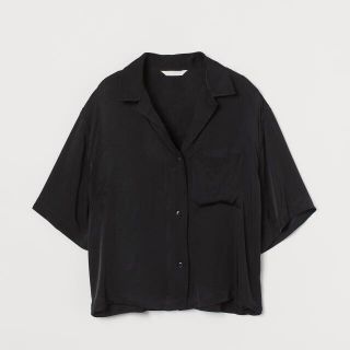 エイチアンドエム(H&M)のH&M ボリュームリゾートシャツ(シャツ/ブラウス(半袖/袖なし))