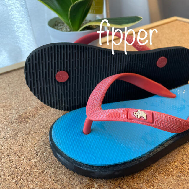 fipper ビーチサンダル 19-20cm キッズ/ベビー/マタニティのキッズ靴/シューズ(15cm~)(サンダル)の商品写真