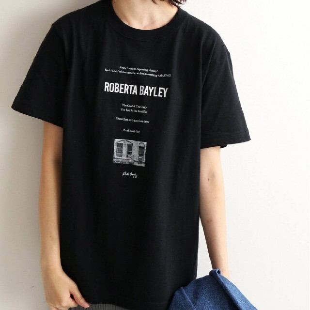 SLOBE IENA(スローブイエナ)のROBERTA BAYLEY グラフィックTシャツ メンズのトップス(Tシャツ/カットソー(半袖/袖なし))の商品写真