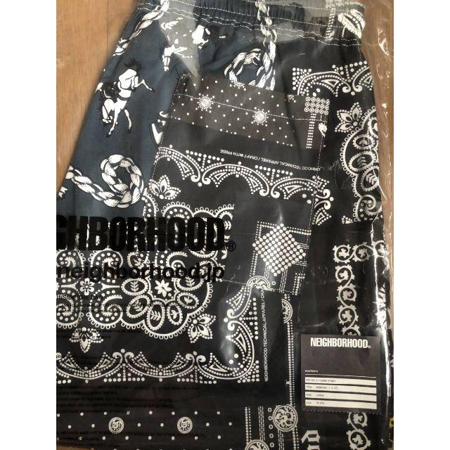 NEIGHBORHOOD(ネイバーフッド)のBLACK L 21SS NEIGHBORHOOD BANDANA / C-ST メンズのパンツ(ショートパンツ)の商品写真