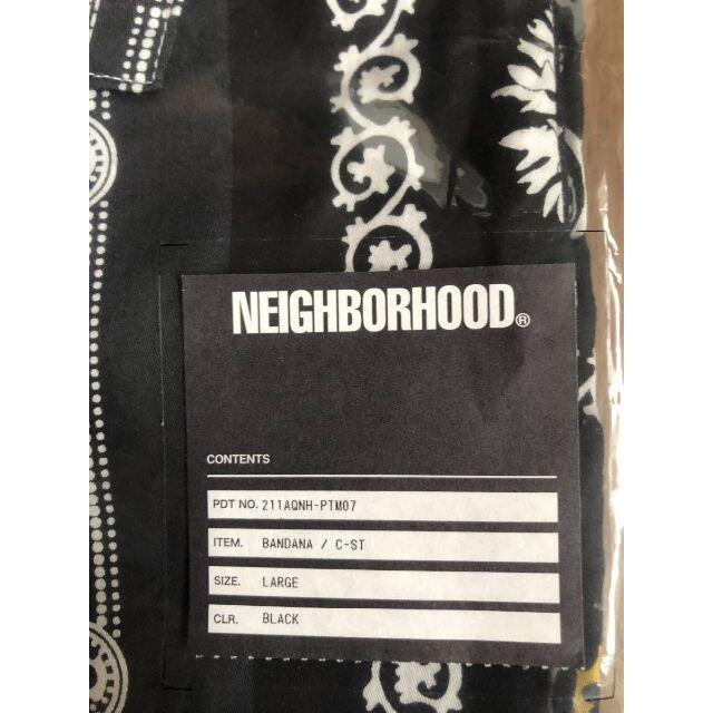 NEIGHBORHOOD(ネイバーフッド)のBLACK L 21SS NEIGHBORHOOD BANDANA / C-ST メンズのパンツ(ショートパンツ)の商品写真