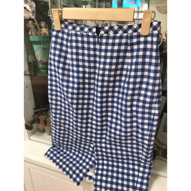 TOMORROWLAND(トゥモローランド)のMACPHEE ギンガムスカート レディースのスカート(ひざ丈スカート)の商品写真