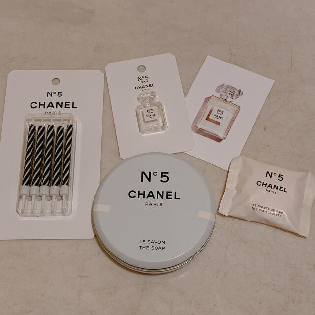 CHANEL シャネル ファクトリー5 サヴォン 試供品の香水とバスタブレット