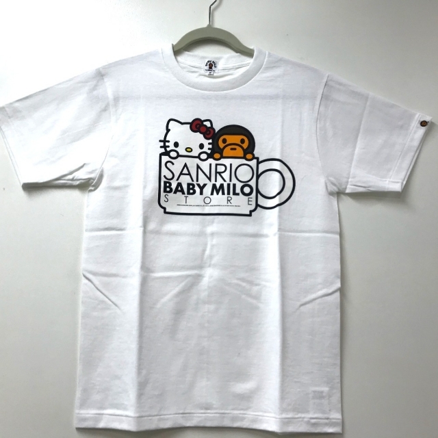 約66cm身幅アベイシングエイプ 限定 BAPE マイロ×キティ 半袖Ｔシャツ