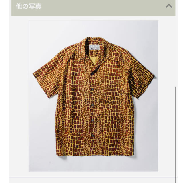 定価以下】WACKOMARIA ワコマリア 19SS アロハシャツ 新品未使用