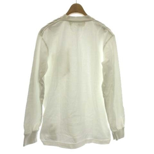 Shinzone(シンゾーン)のシンゾーン 21SS F Tシャツ ロンT カットソー 長袖 ポケット 白 レディースのトップス(カットソー(長袖/七分))の商品写真