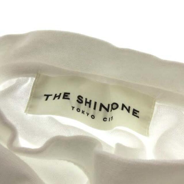 Shinzone(シンゾーン)のシンゾーン 21SS F Tシャツ ロンT カットソー 長袖 ポケット 白 レディースのトップス(カットソー(長袖/七分))の商品写真