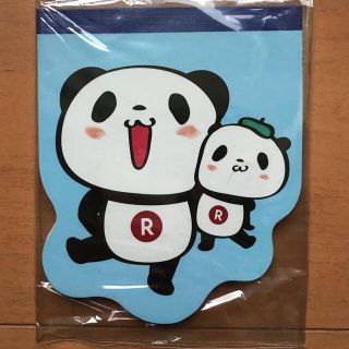 ラクテン(Rakuten)のお買い物パンダのメモ帳(ノート/メモ帳/ふせん)