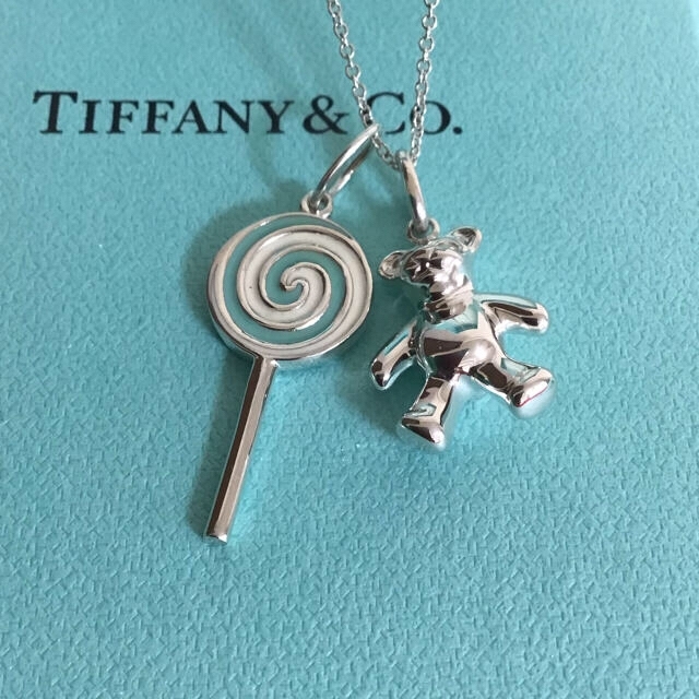 TIFFANY\u0026Co. ティファニー テディベア ペンダント トップ ネックレス