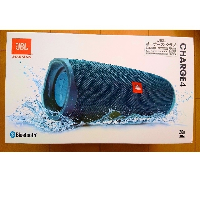 【美品】JBL CHARGE 4 BLUE スピーカー Bluetooth 1