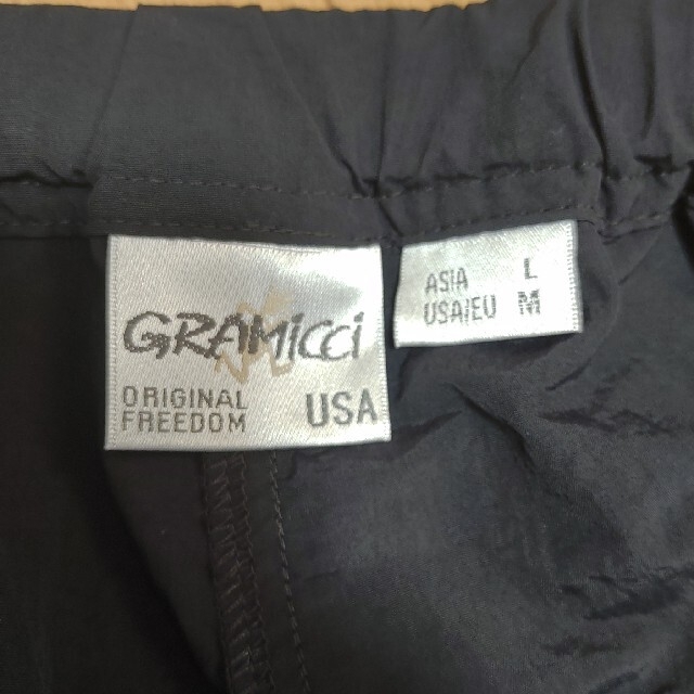 GRAMICCI(グラミチ)のグラミチ　シェルギアショーツ　ブラック　サイズL メンズのパンツ(ショートパンツ)の商品写真