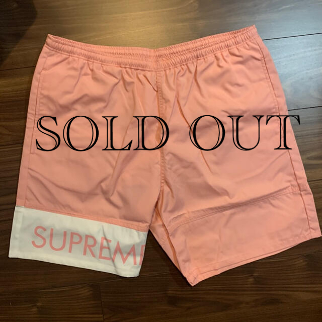 新品 supreme シュプリーム water short ショートパンツ 水着