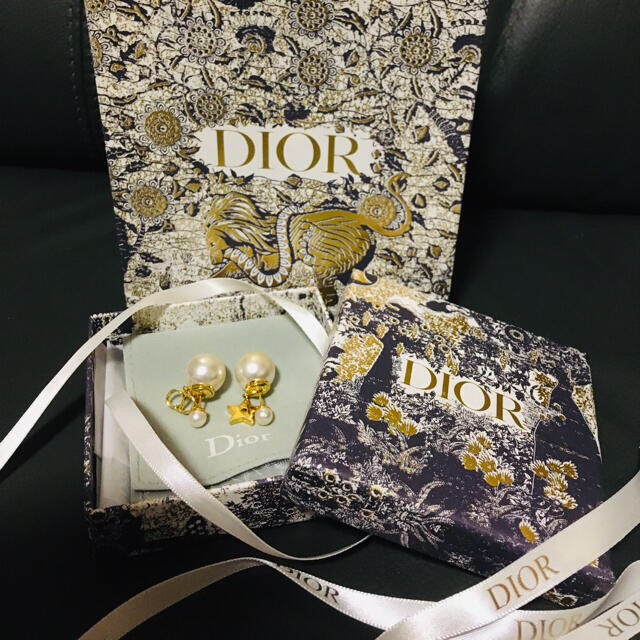 クリスチャンディオール トライバルボールピアス christiandior