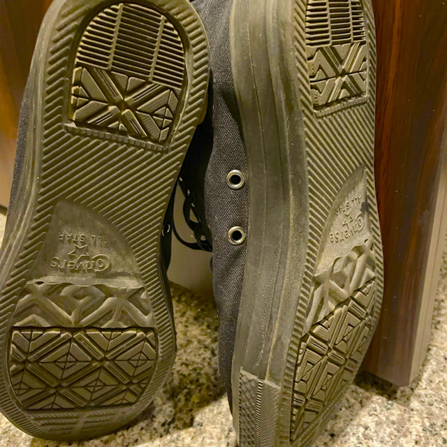 CONVERSE(コンバース)のコンバース　ハイカット　ブラック レディースの靴/シューズ(スニーカー)の商品写真