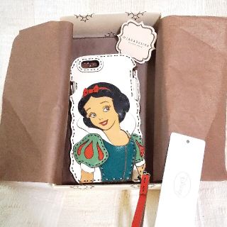 ディズニー(Disney)のオジャガデザイン 白雪姫 スマホケース iphone 6(スマホケース)