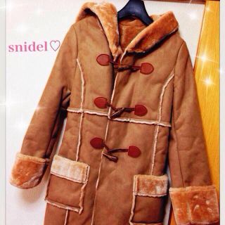 スナイデル(SNIDEL)のsnidel♡新品ムートンコート(ロングコート)