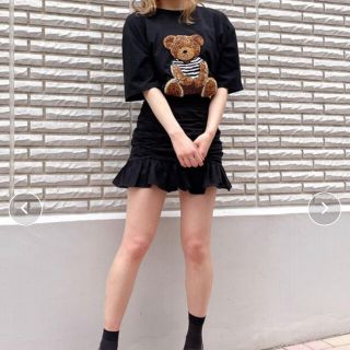 ティティアンドコー(titty&co)の【Crea titty&Co.PETIT】くまゆるTee(Tシャツ(半袖/袖なし))