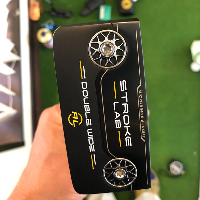 Callaway(キャロウェイ)のオデッセイ　ストロークラボ　アームロックパター 39インチ　ダブルワイドパター スポーツ/アウトドアのゴルフ(クラブ)の商品写真