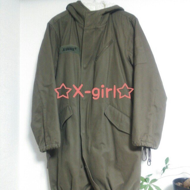 X-girl(エックスガール)の♡popxrockxa様用♡ レディースのジャケット/アウター(モッズコート)の商品写真