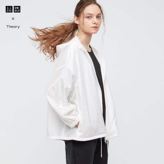 UNIQLO x Theory UVカット オーバーサイズパーカ