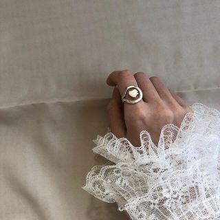 エディットフォールル(EDIT.FOR LULU)のsilver925 heart ring .(リング(指輪))