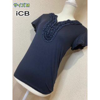 アイシービー(ICB)のiCB カットソー 大人上品♪(カットソー(半袖/袖なし))