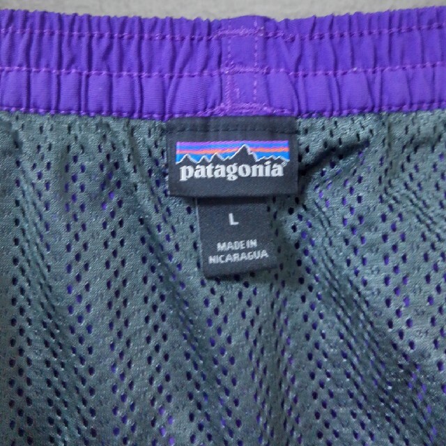 patagonia(パタゴニア)の専用　パタゴニア　バギーズロング　パープル メンズのパンツ(ショートパンツ)の商品写真