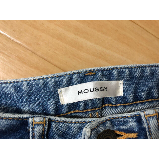 moussy(マウジー)のmoussy マウジー　デニム　ダメージジーンズ　値下げ レディースのパンツ(デニム/ジーンズ)の商品写真