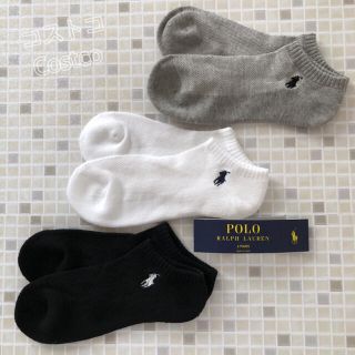 ポロラルフローレン(POLO RALPH LAUREN)の☆☆数量限定・お買得セット☆☆ ラルフローレン レディース靴下 3足セット(ソックス)