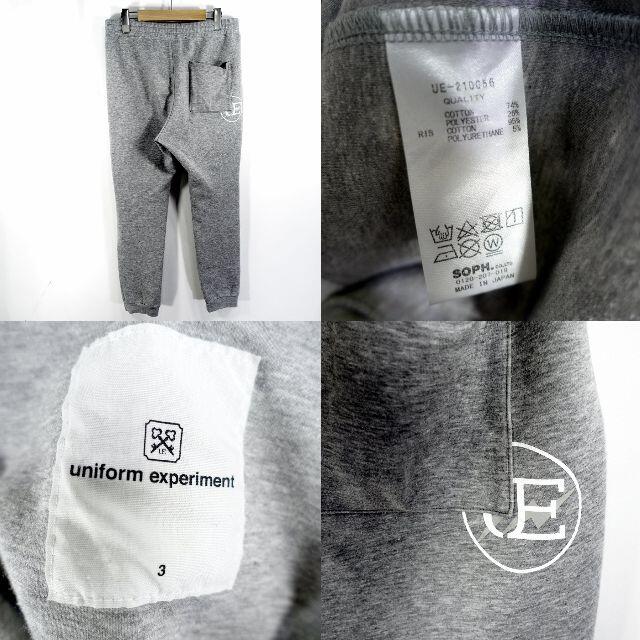 状態UNIFORM EXPERIMENT 21ss SWEAT PANTS