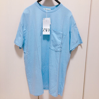 ザラ(ZARA)の【新品未使用】ZARA オーバーサイズ　Tシャツ(Tシャツ(半袖/袖なし))