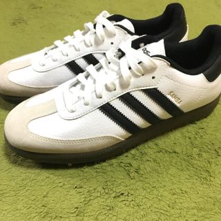 アディダス(adidas)の【adidas】SAMBA GOLF 美品◎(シューズ)