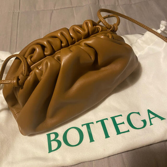 Bottega Veneta - けいもも1204‼︎bottega venetaミニザポーチ(キャメル)