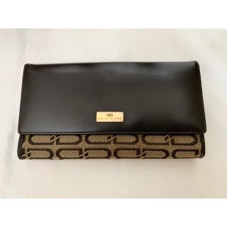 バレンシアガ(Balenciaga)の⭐︎美品⭐︎ バレンシアガ Ｌ字ファスナー長財布 レザー×キャンバス ブラウン(財布)