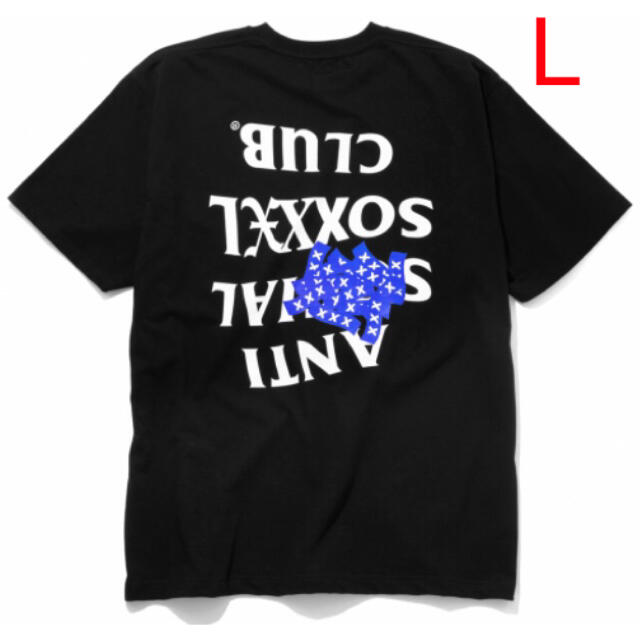 新品 GOD SELECTION XXX ASSC Tシャツ Lサイズ 黒