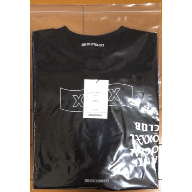 新品 GOD SELECTION XXX ASSC Tシャツ Lサイズ 黒