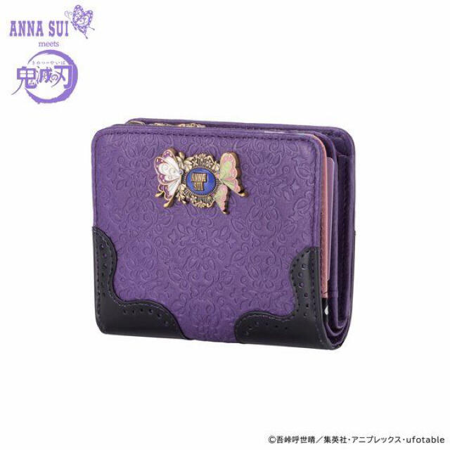 ■鬼滅の刃×ANNA SUI　二つ折り財布  胡蝶姉妹