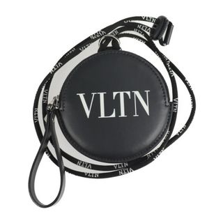 ヴァレンティノ(VALENTINO)のValentino ヴァレンチノ  VLTN NECK COIN PURSE コインケース SY2P0P86LVN レザー   ブラック   ネックコインパース 小銭入れ 【本物保証】(コインケース/小銭入れ)