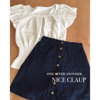 ワンアフターアナザーナイスクラップ(one after another NICE CLAUP)のNICE CLAUPトップス&スカート(ひざ丈スカート)