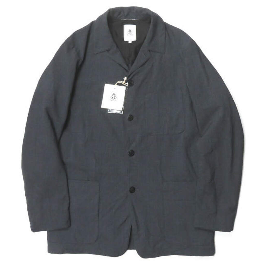 mando マンド 19AW 日本製 PE/RY CHECK COVERALL JACKET ポリエステルレーヨン グレンチェックカバーオール 9394-003 1 ネイビー ジャケット アウター【新古品】【mando】