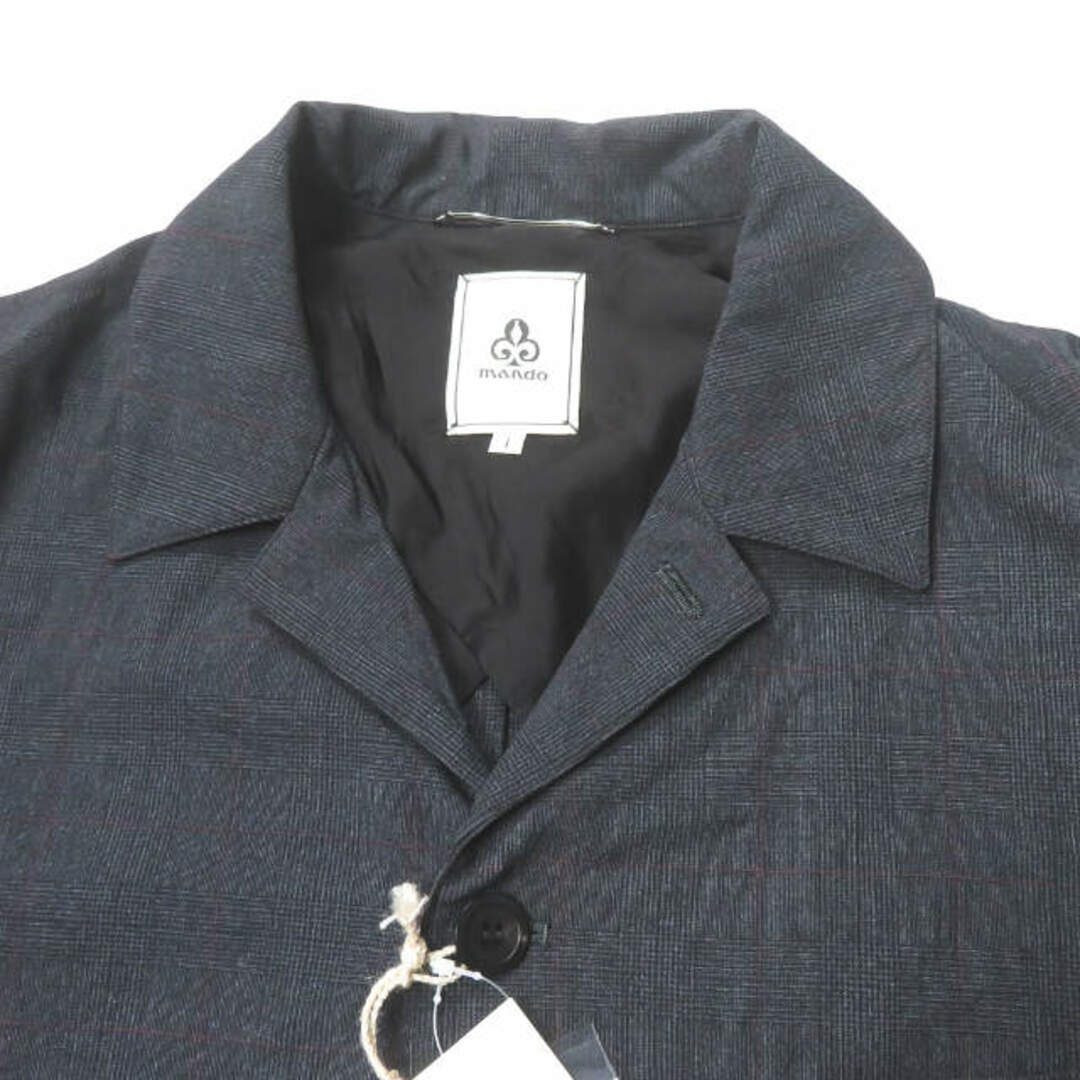 MANDO - mando マンド 19AW 日本製 PE/RY CHECK COVERALL JACKET ...