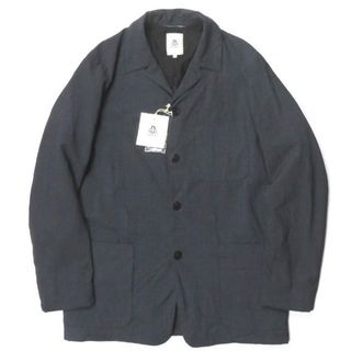 マンドゥ(MANDO)のmando マンド 19AW 日本製 PE/RY CHECK COVERALL JACKET ポリエステルレーヨン グレンチェックカバーオール 9394-003 1 ネイビー ジャケット アウター【新古品】【中古】【mando】(カバーオール)