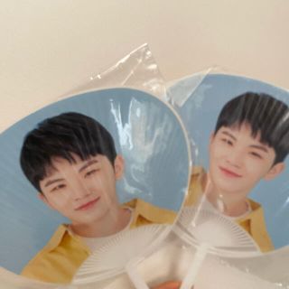 SEVENTEEN - SEVENTEEN ウジ ミニうちわ セブチ 2枚セットの通販 by は