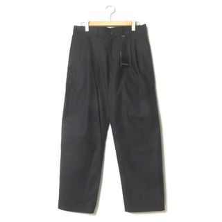 ステファンシュナイダー(STEPHAN SCHNEIDER)のSTEPHAN SCHNEIDER ステファンシュナイダー 20SS ベルギー製 TROUSERS PRAXIS コットン2タックワイドパンツ 5 ブラック ボトムス【新古品】【中古】【STEPHAN SCHNEIDER】(その他)