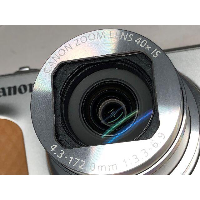 新品級 キヤノン PowerShot SX740 HS シルバー