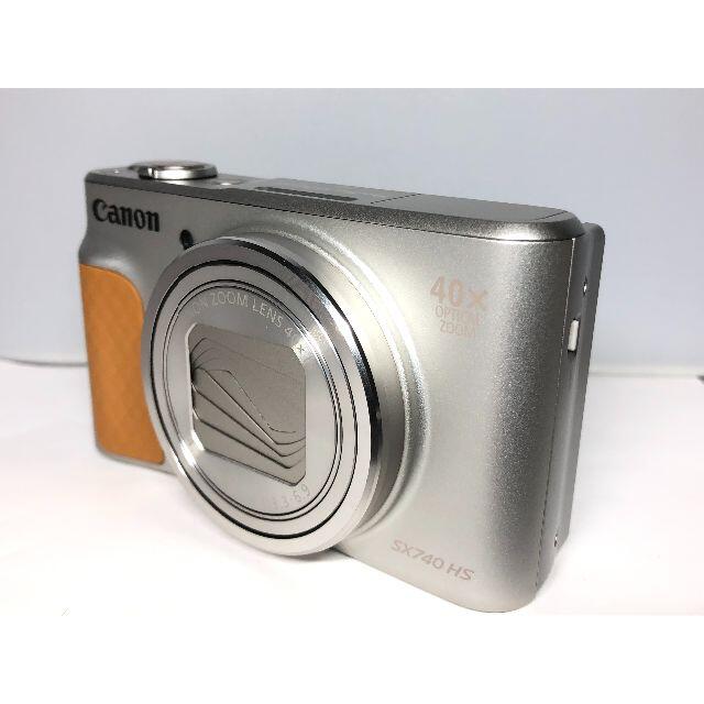 新品級 キヤノン PowerShot SX740 HS シルバー